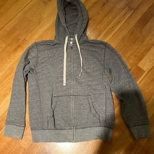 Lands’ End Canvas Zip Up Hoodie - Men’s Small